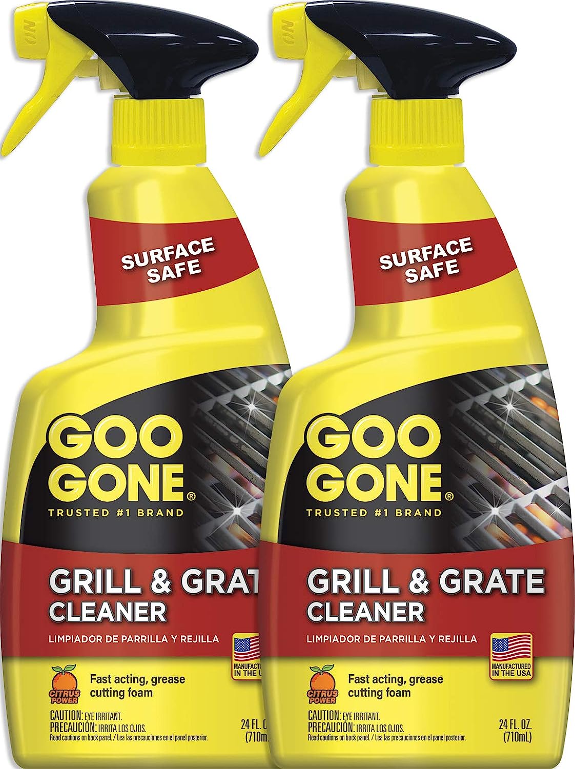 Goo Gone Grill and Grate Cleaner Spray (2 Pack) Cleans [...]