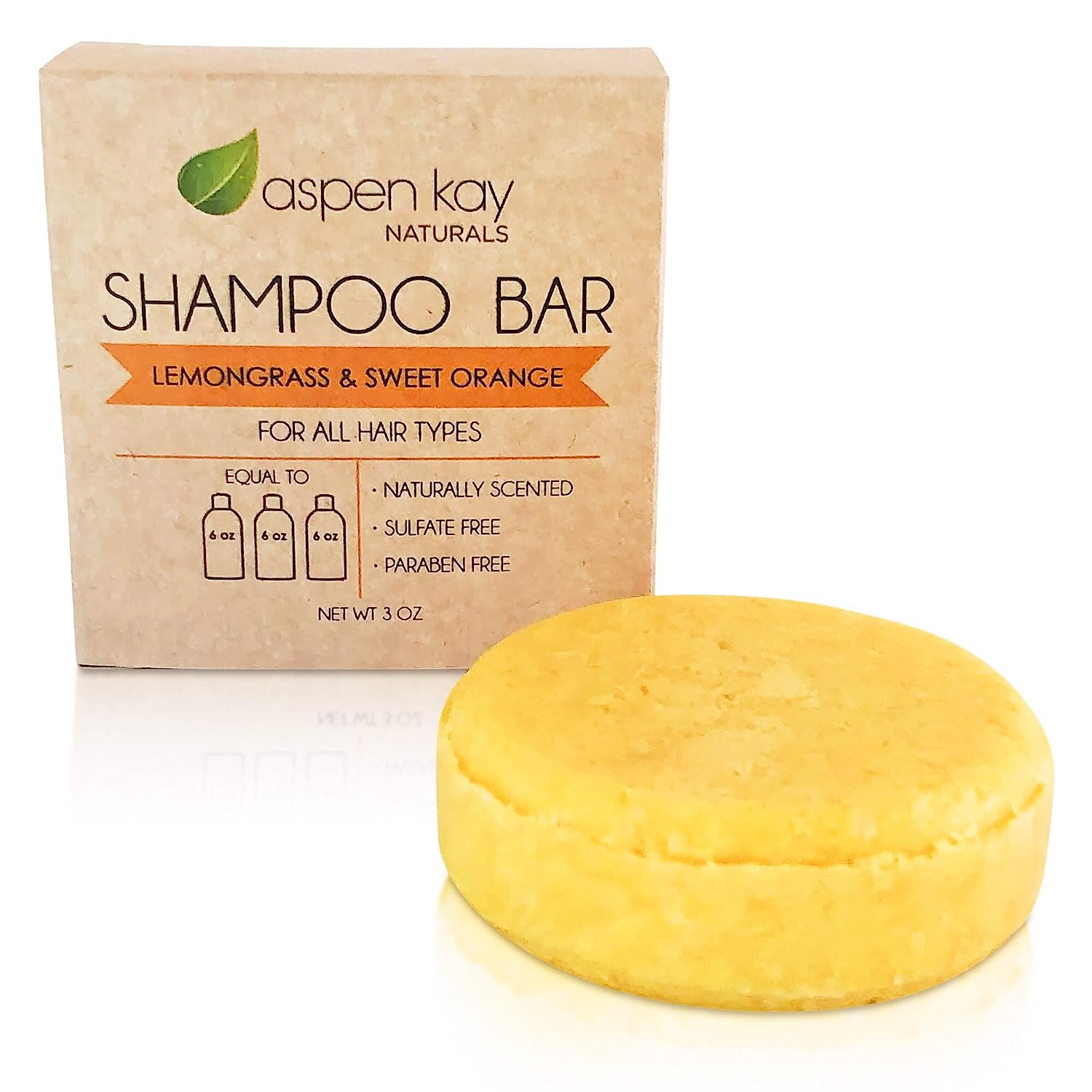 Solid Shampoo Bar, Made With Natural & Organic [...]