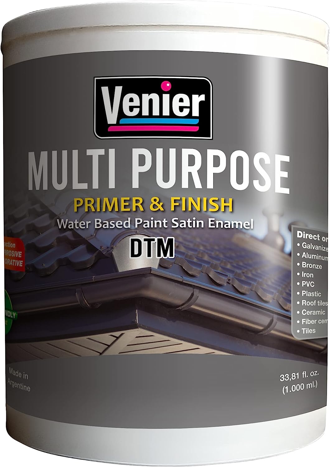 Venier Multi Purpose Paint - Satin Water Based Paint - [...]