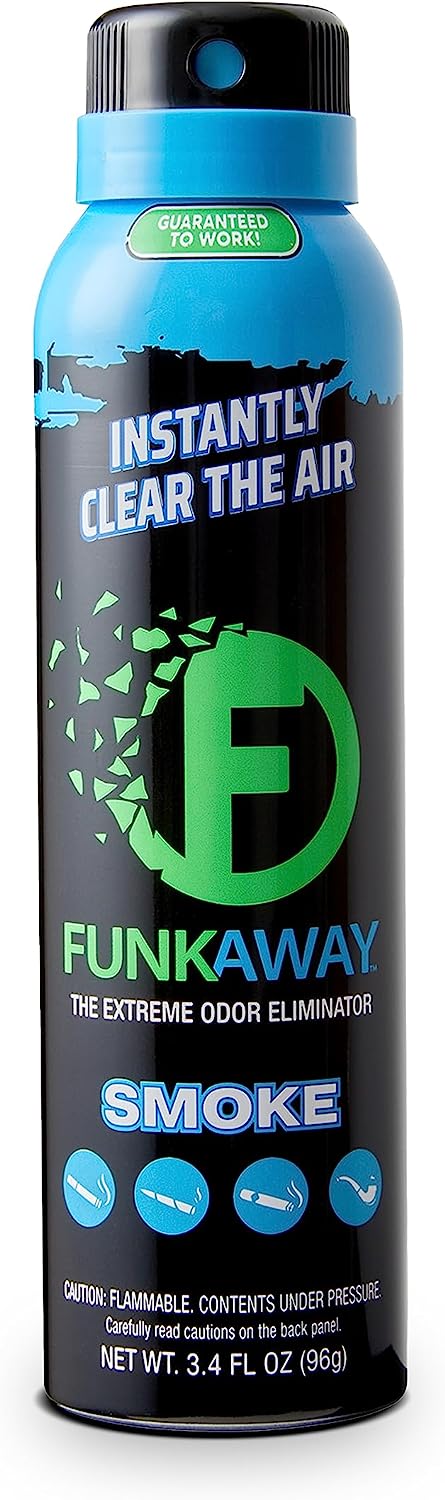 FunkAway Smoke Odor Eliminator Spray for Air, 3.4 oz., [...]