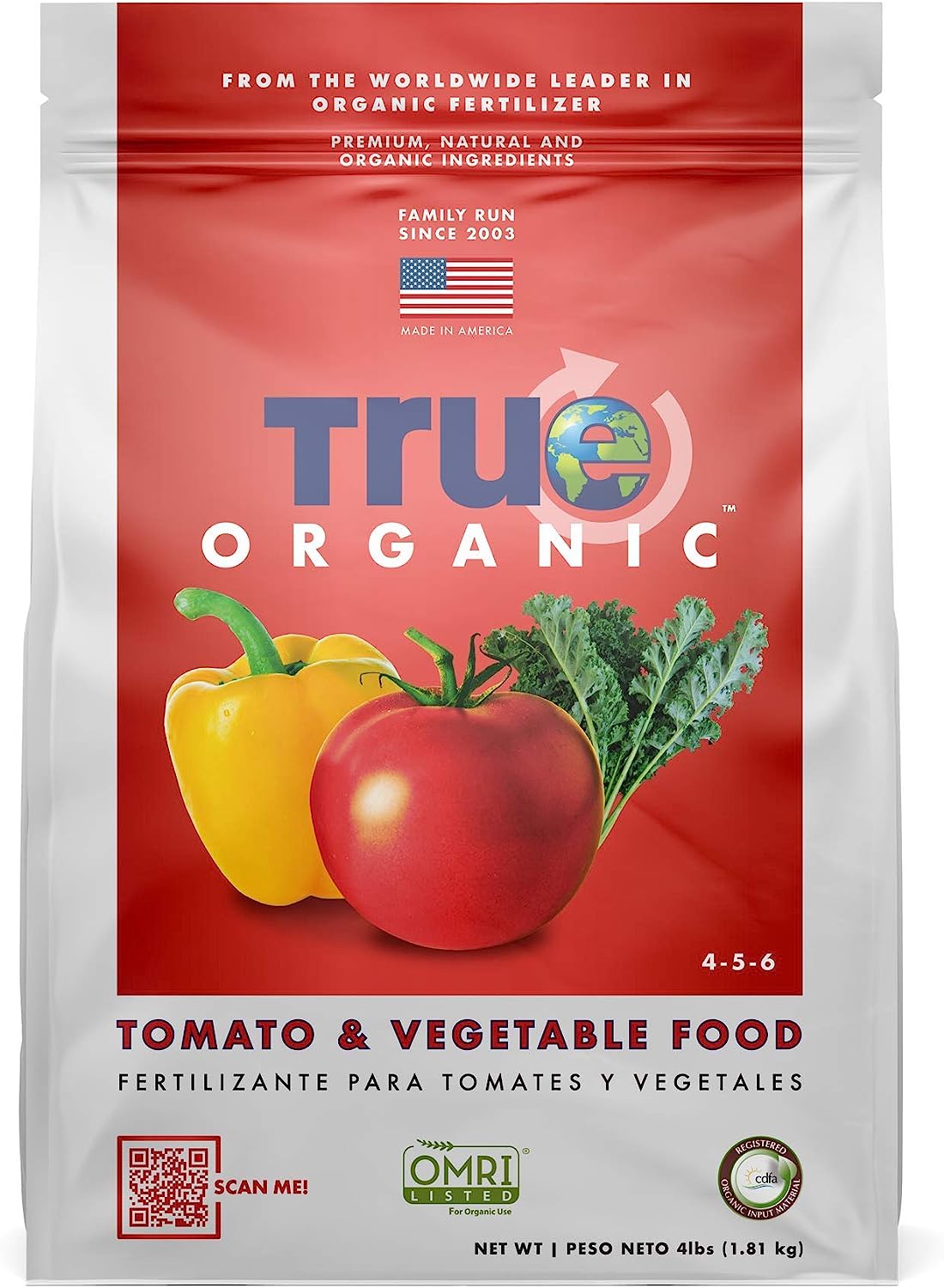 TRUE Organic - Tomato & Vegetable Plant Food 4lbs - [...]