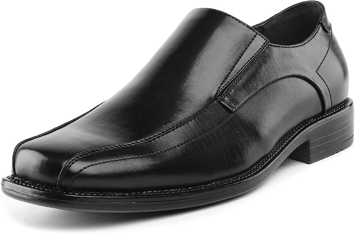 Bruno Marc Men's Leather Lined Dress Loafers Shoes