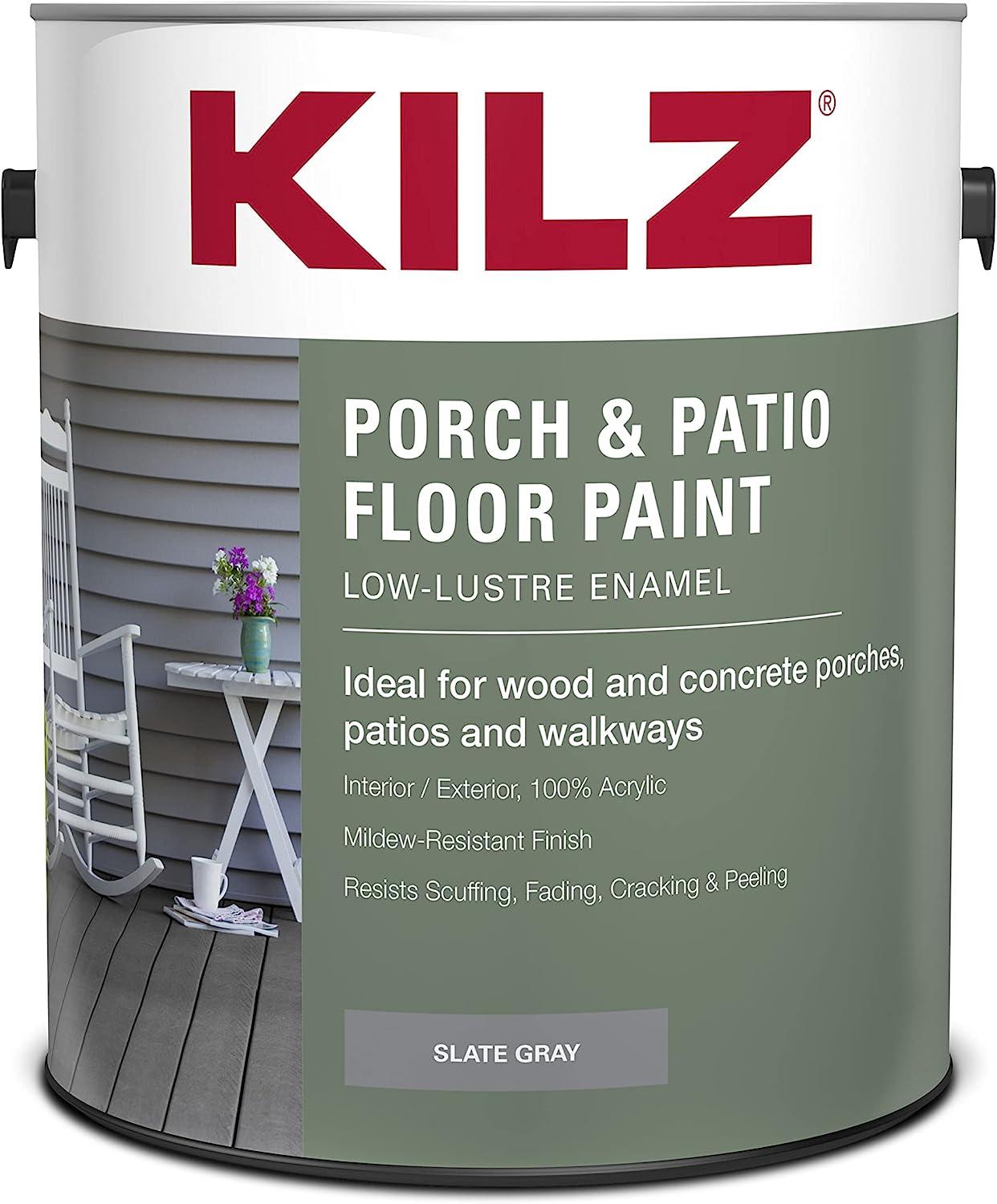 KILZ Low-Lustre Enamel Porch & Patio Latex Floor [...]