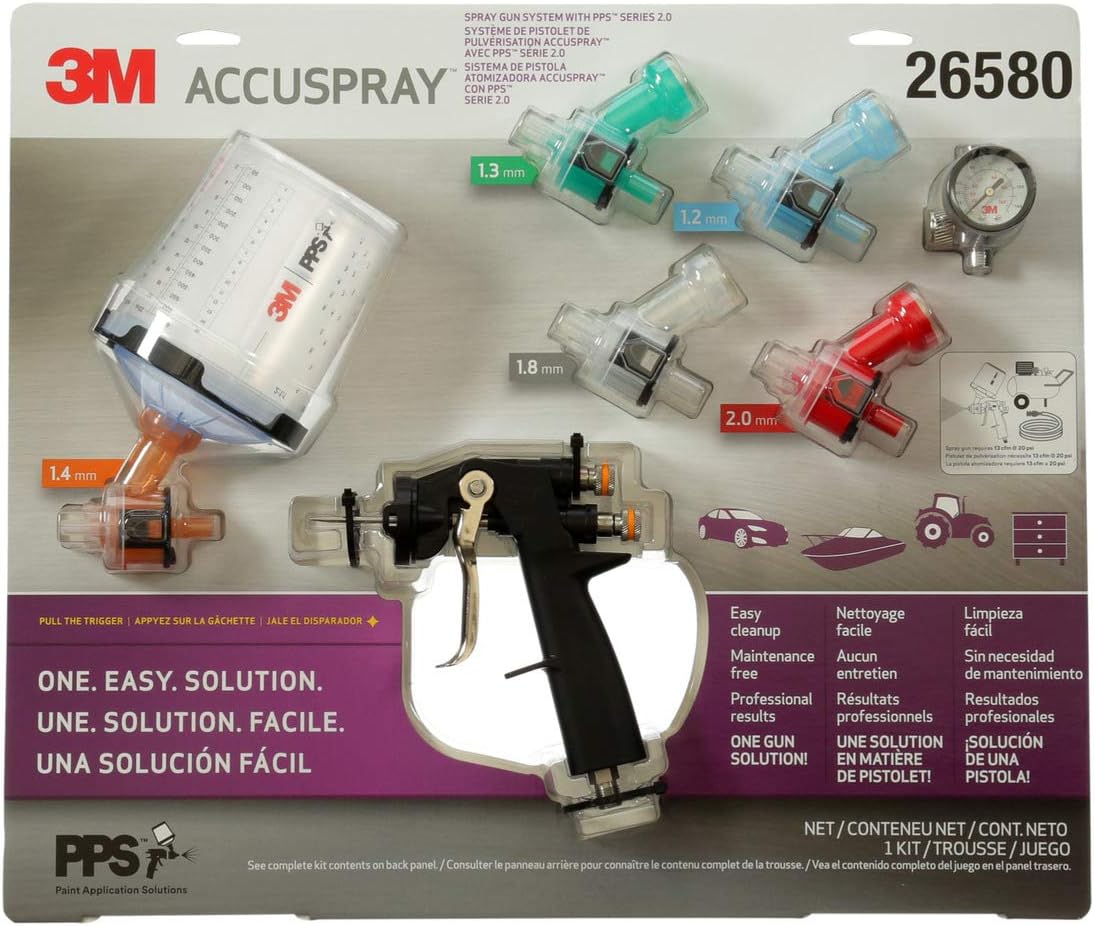 3M Accuspray Paint Spray Gun System with PPS 2.0, [...]