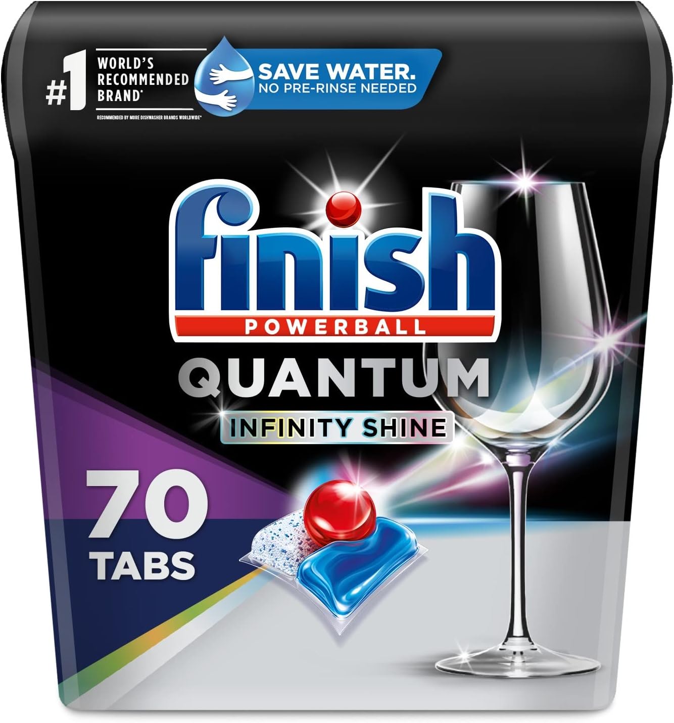 Finish Quantum Infinity Shine - 70 Count - Dishwasher [...]