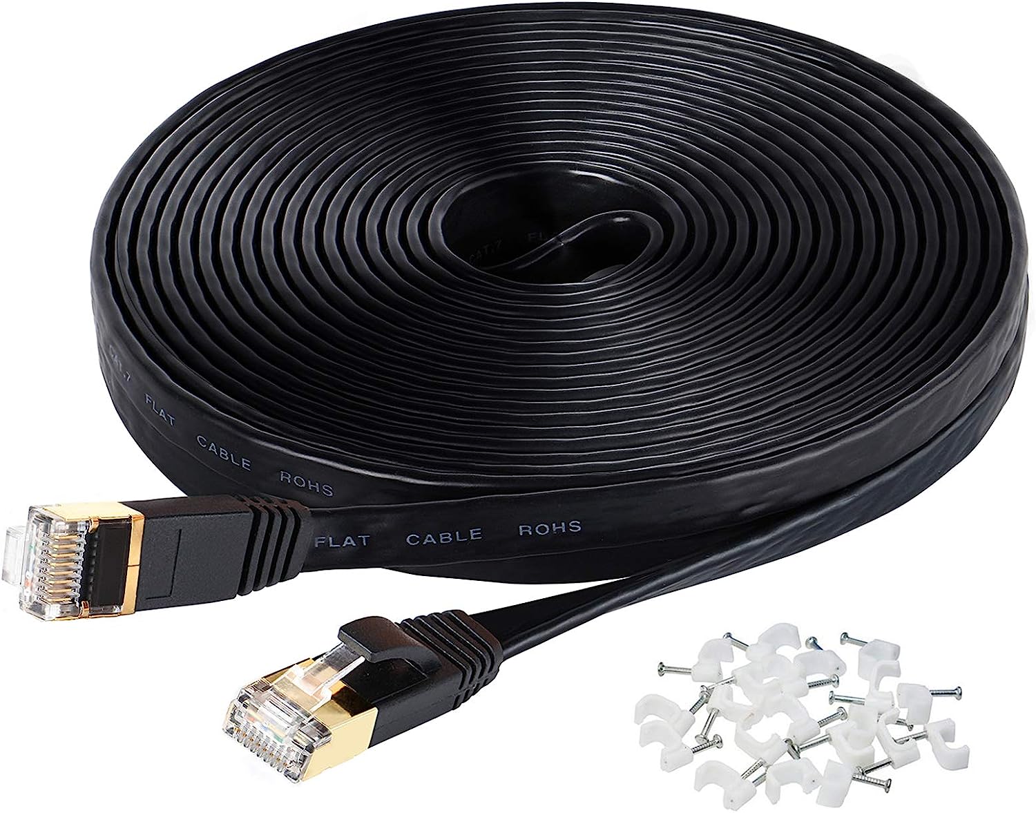 Cat7 Ethernet Cable, 50 Ft Network Cable for Xbox PS4, [...]