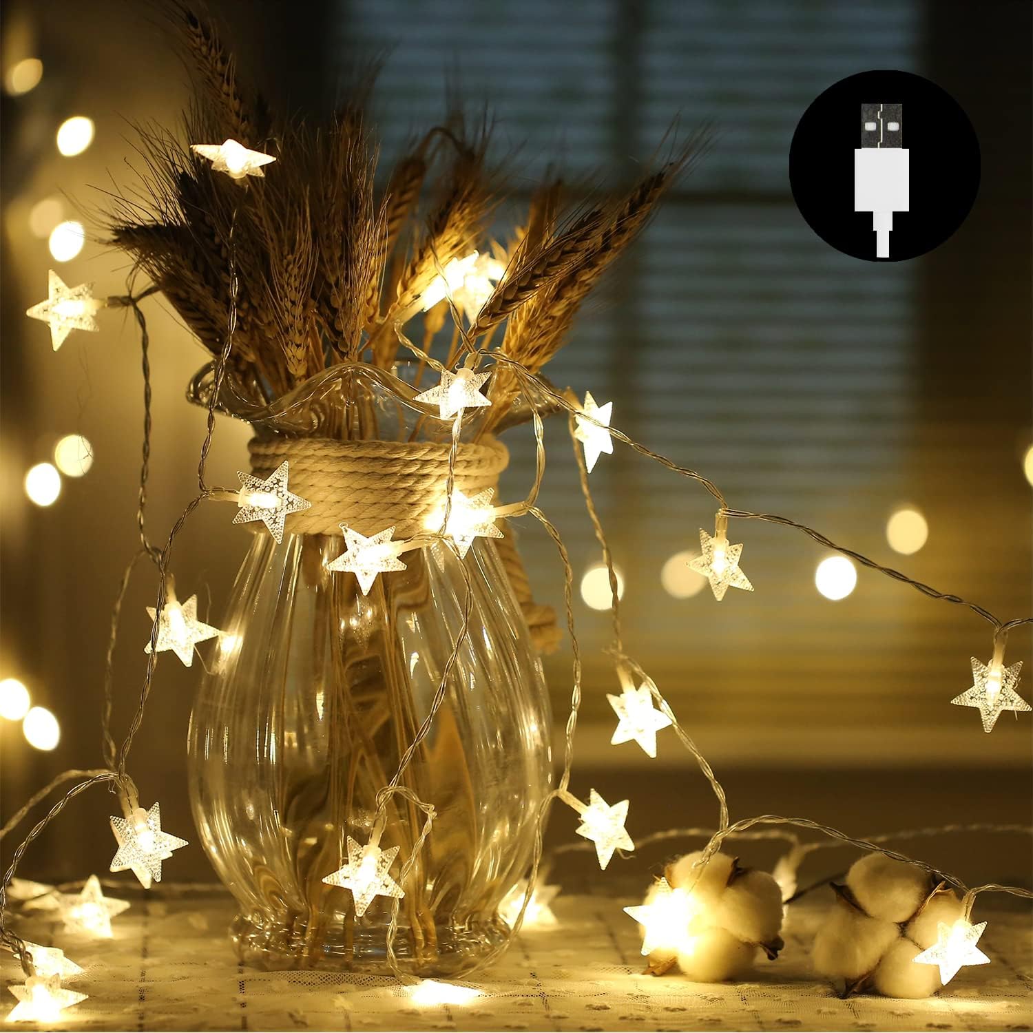 Star String Lights Waterproof Indoor Twinkle Christmas [...]
