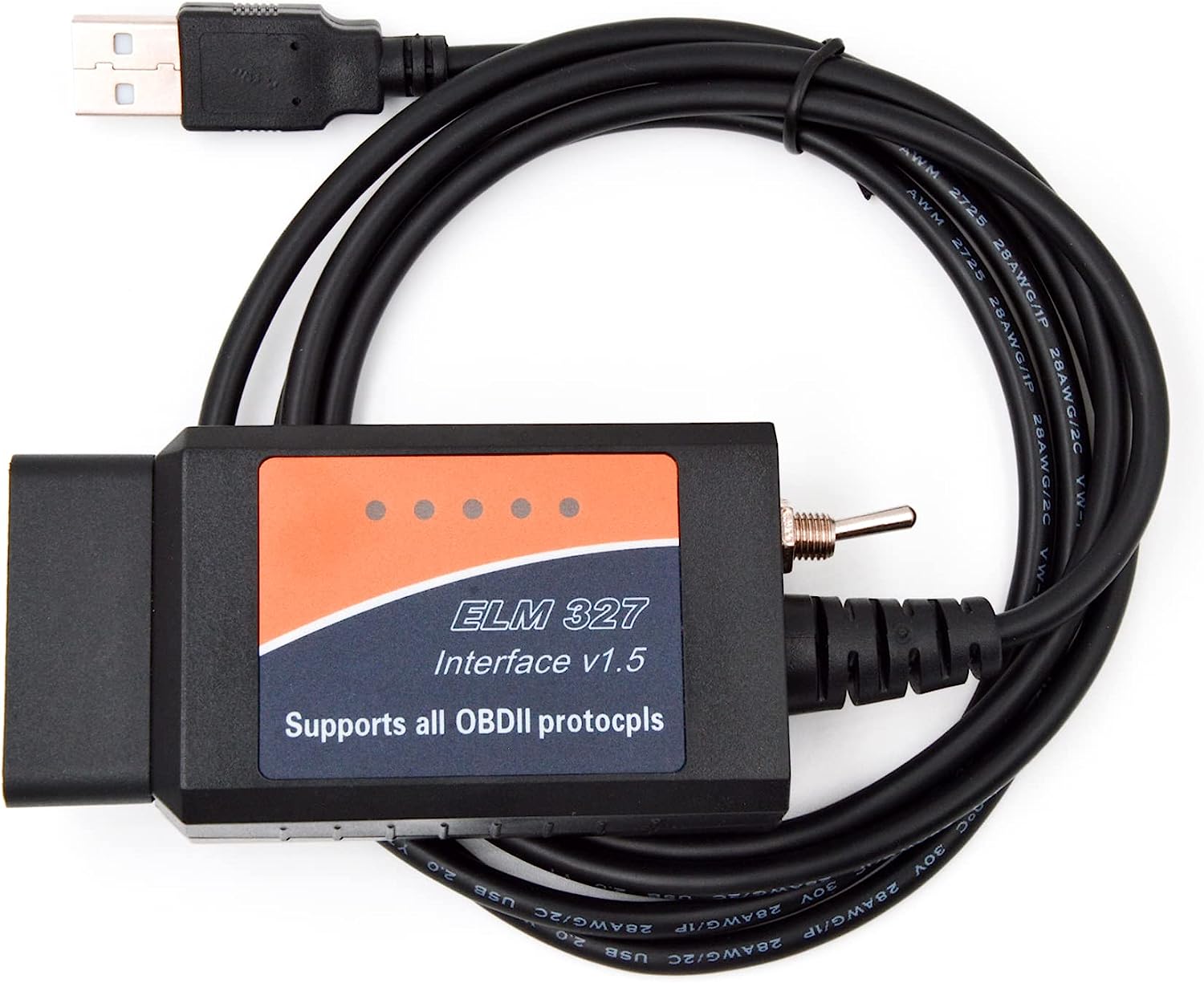 Latest ELM327 USB OBD2 Scanner OBD Reader Adapter for [...]