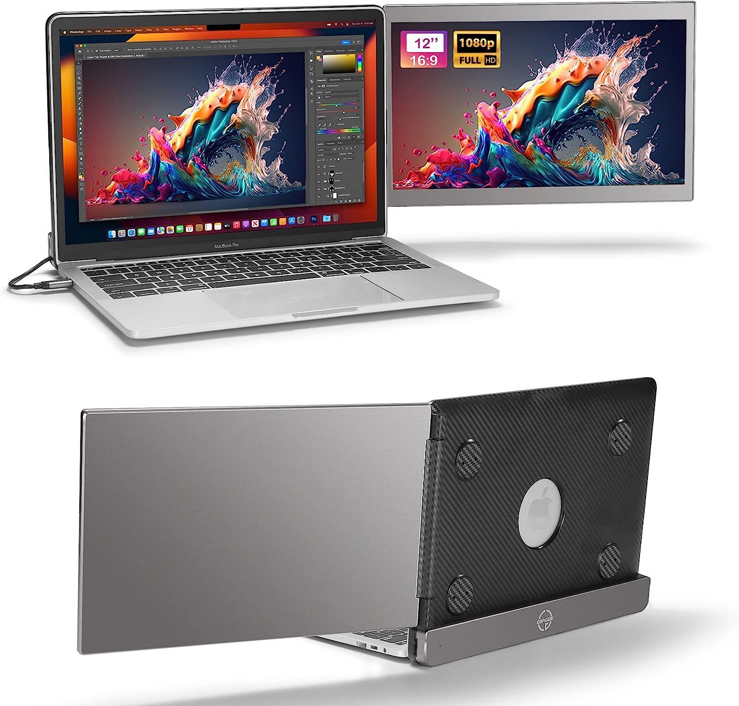 JoyReal Portable Monitor for Laptop Mac USB Dual [...]