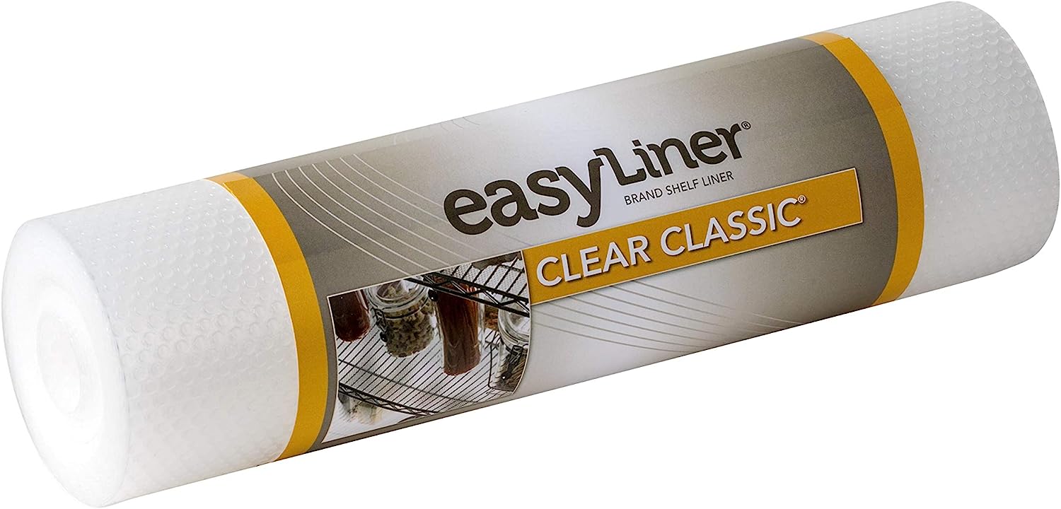 Duck Brand Clear Classic Easy Liner Shelf Liner, Non- [...]