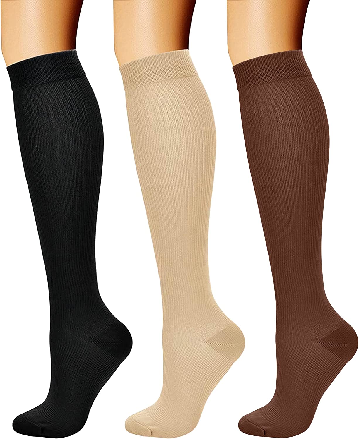 CHARMKING Compression Socks for Women & Men [...]
