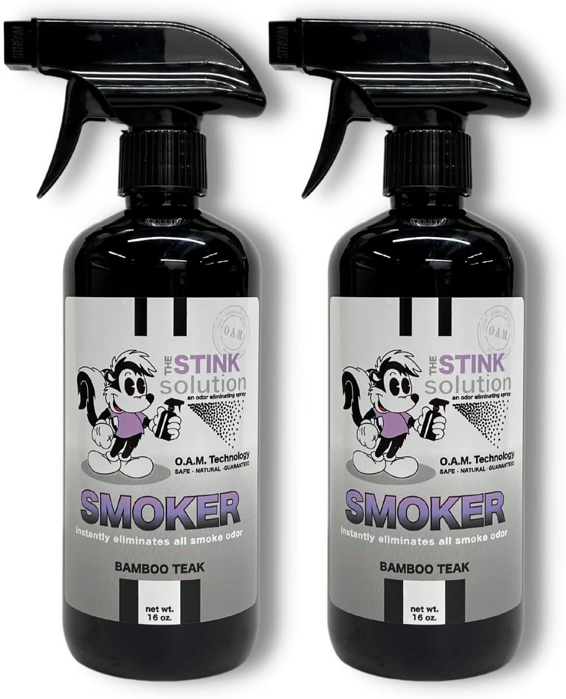 Smokers odor eliminating spray completely removes [...]