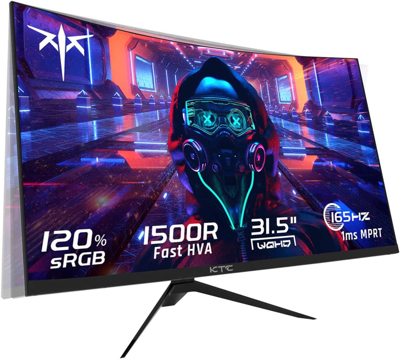 KTC 32 inch Curved Gaming Monitor, 2K 165Hz Monitor, [...]