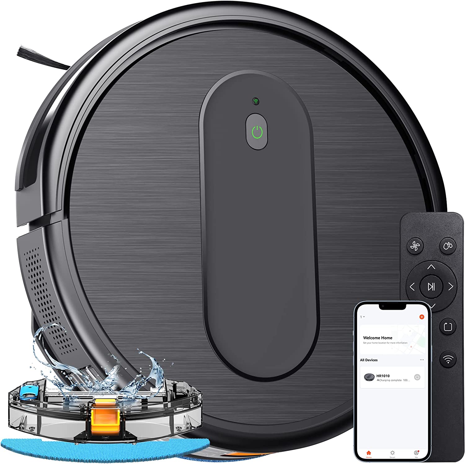 Robot Vacuum and Mop Combo, 3 in 1 Mopping Robotic [...]