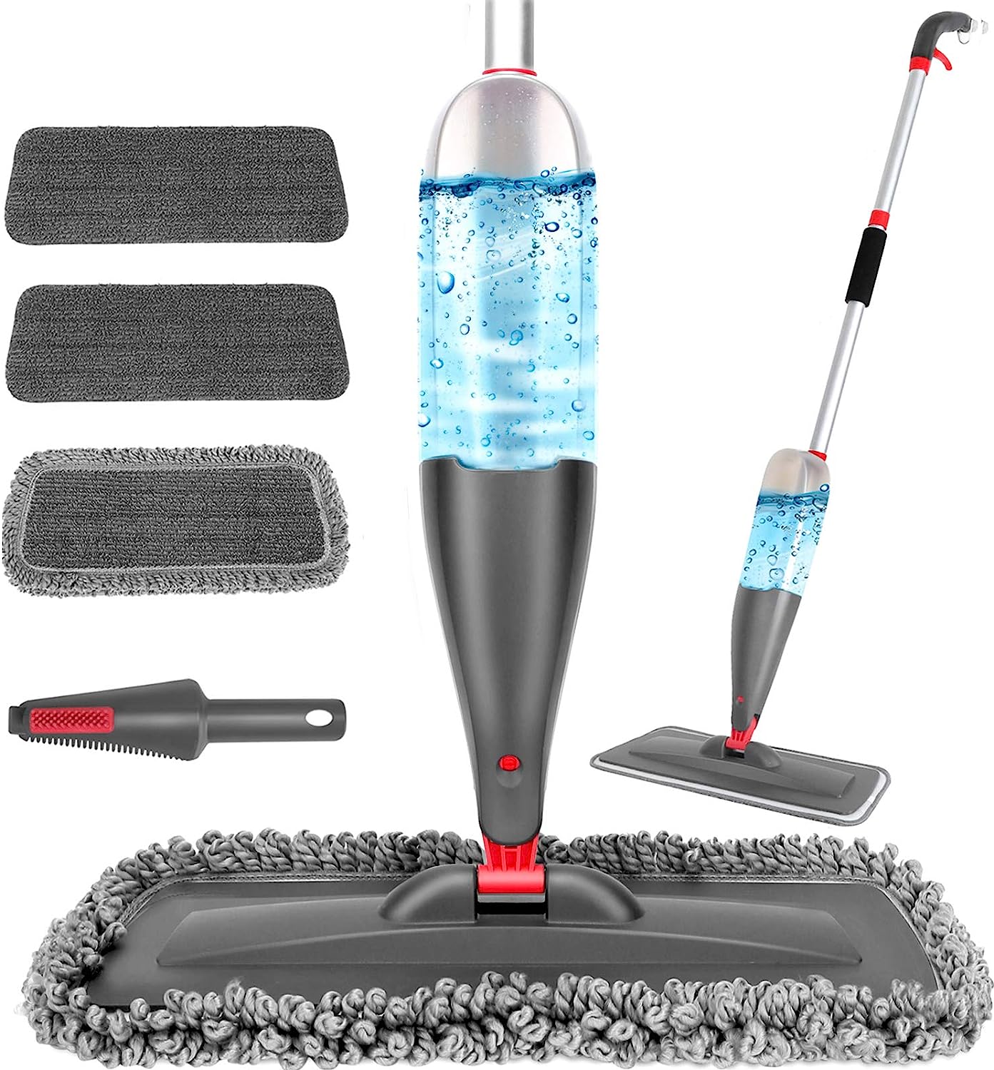 Spray Mop for Floor Cleaning with 3pcs Washable Pads - [...]