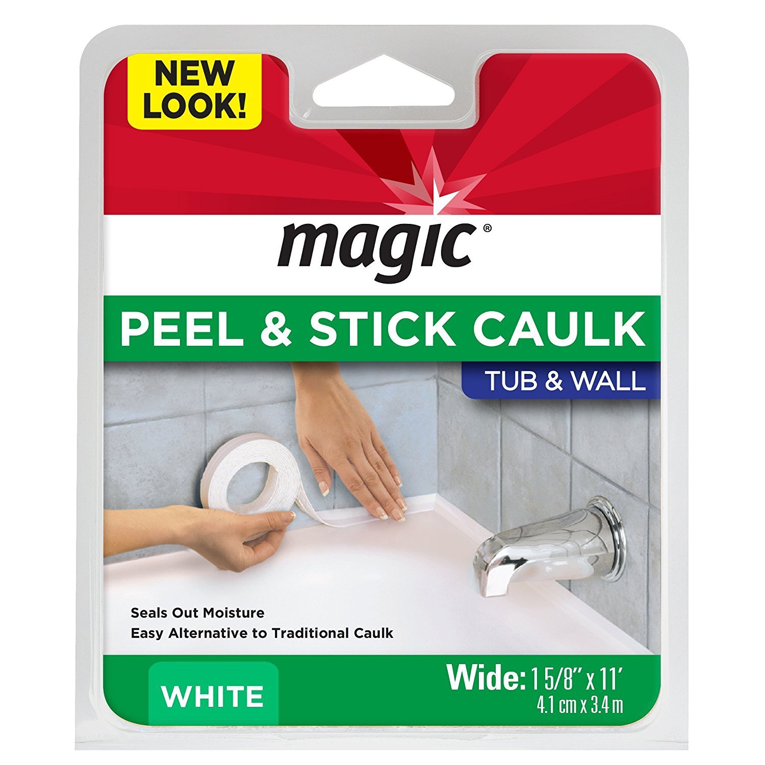 Magic Tub and Wall Peel and Caulk Strip - Create a [...]
