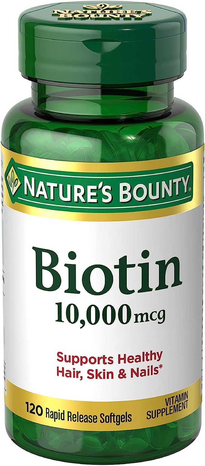 Nature’s Bounty Biotin, Supports Healthy Hair, Skin [...]