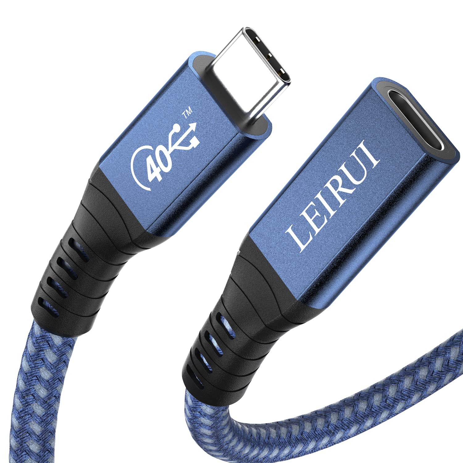 LEIRUI USB4 Extension Cable 0.65ft Thunderbolt 3 & 4 [...]