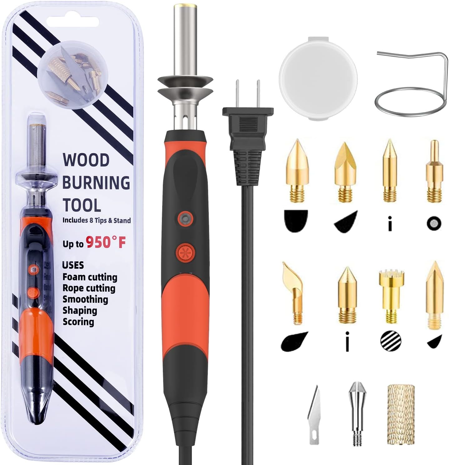AOUTK Wood Burning kit, Professional WoodBurning Pen [...]