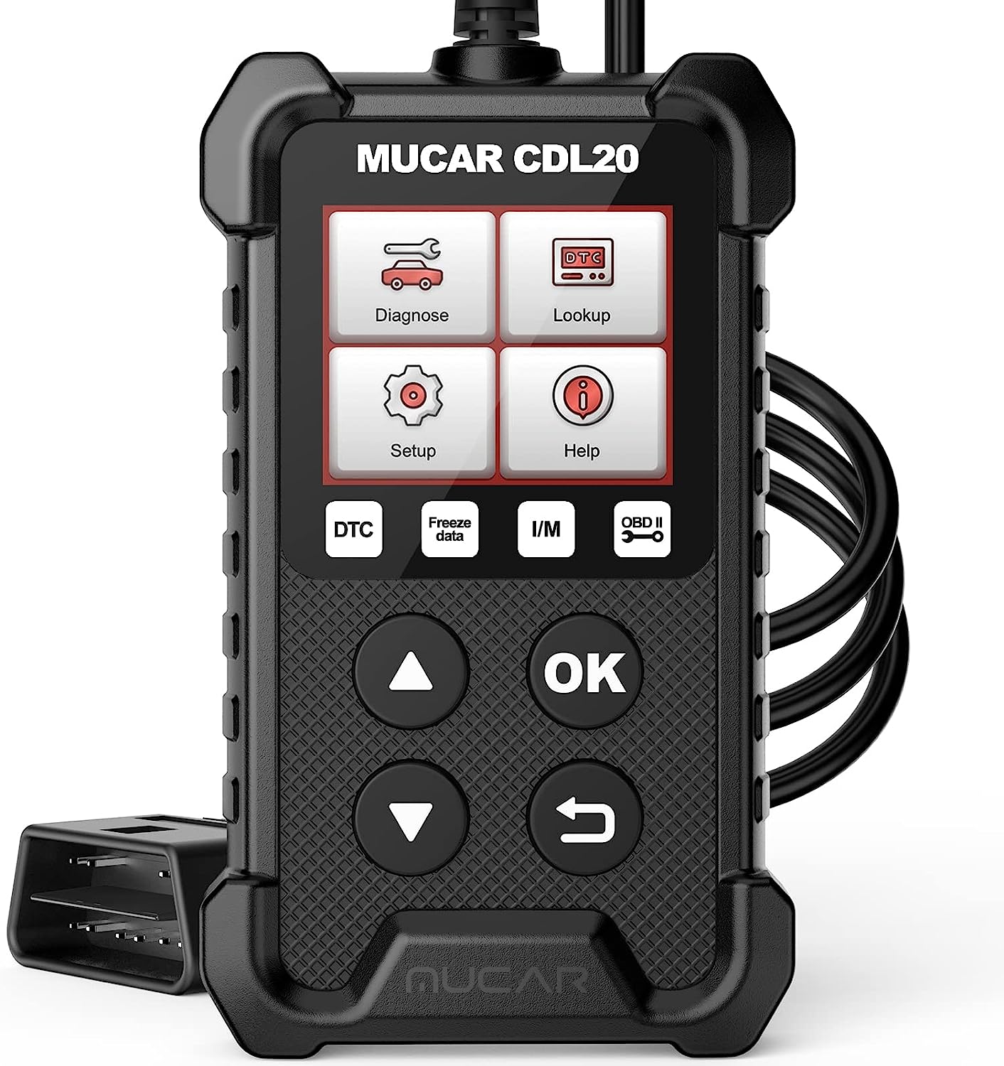 MUCAR CDL20 Universal OBD2 Scanner, Check Engine Car [...]