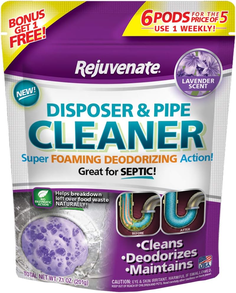 Rejuvenate Garbage Disposal and Drain Pipe Cleaner [...]