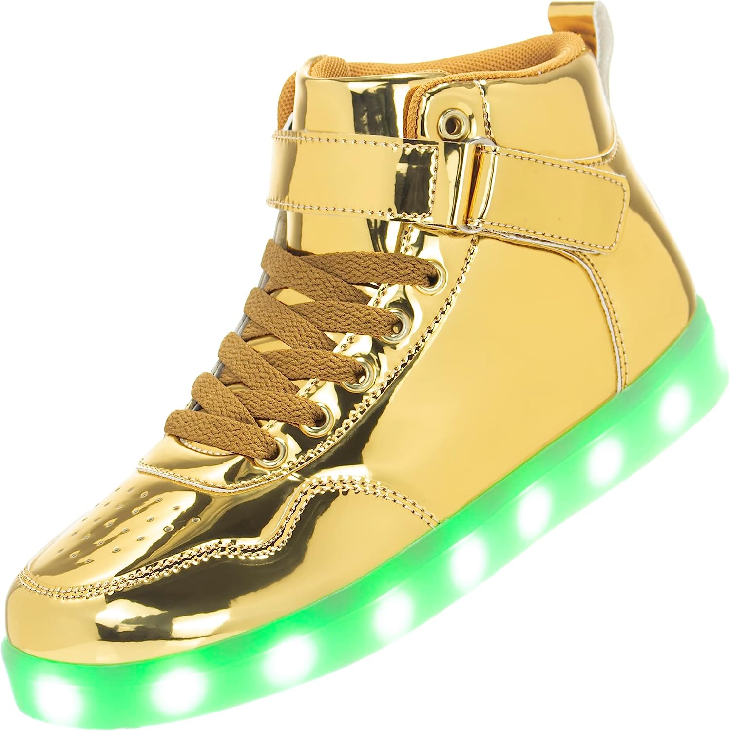 APTESOL Kids LED Light Up Shoes High Top Cool USB [...]