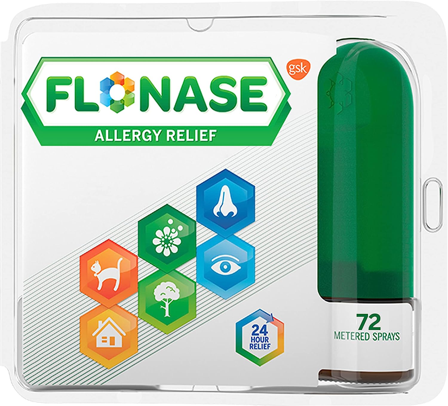Flonase Allergy Relief Nasal Spray, 24 Hour Non Drowsy [...]