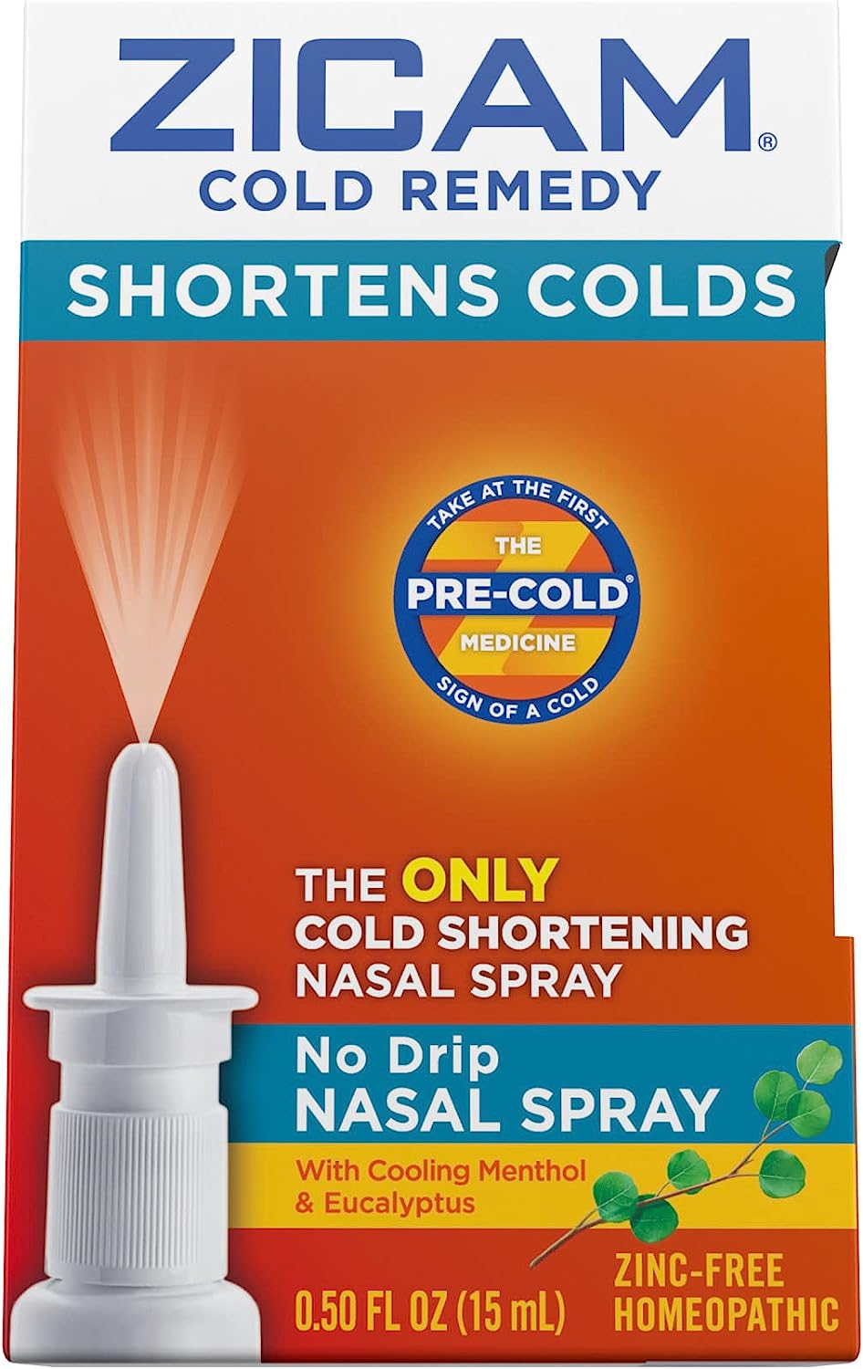 Zicam Cold Remedy No-Drip Nasal Spray with Cooling [...]