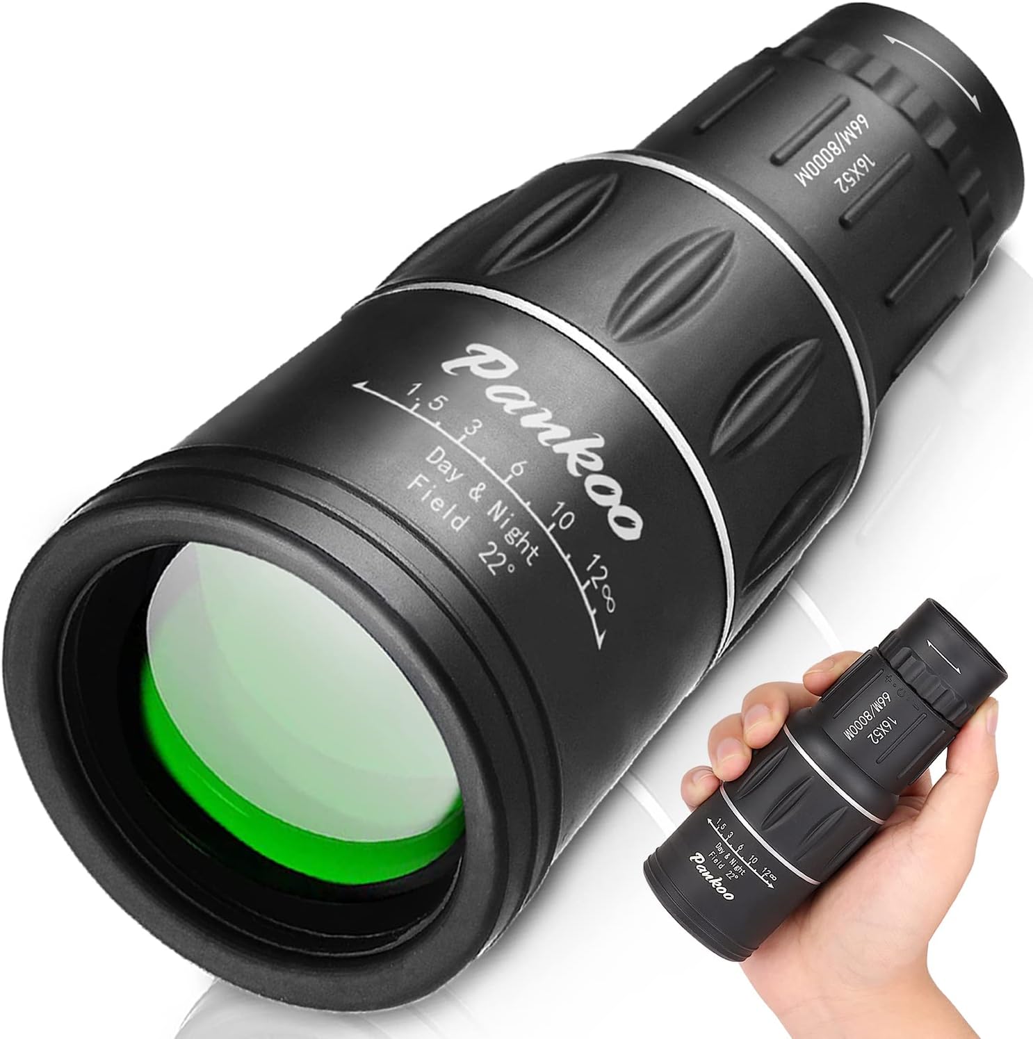 16X52 Monocular Telescope High Powered for Adults, [...]