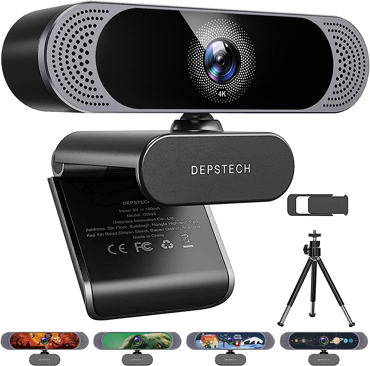 4K Webcam, DEPSTECH DW49 HD 8MP Sony Sensor Autofocus [...]