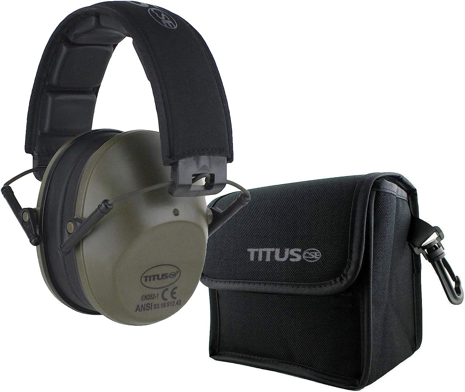 TITUS 2-Series Premium Low Profile Earmuffs, ANSI [...]
