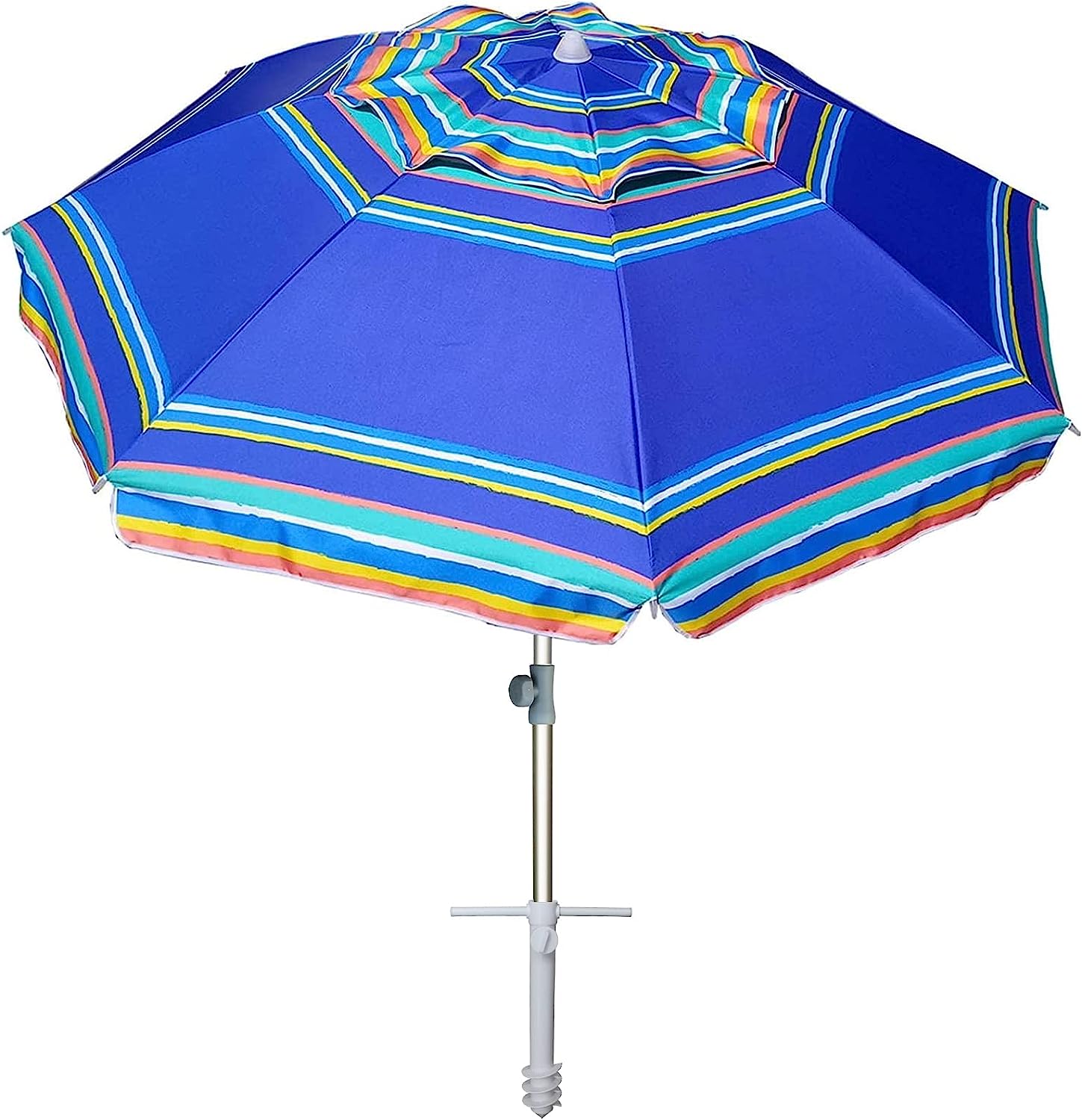 AMMSUN 7ft Heavy Duty High Wind Beach Umbrella [...]