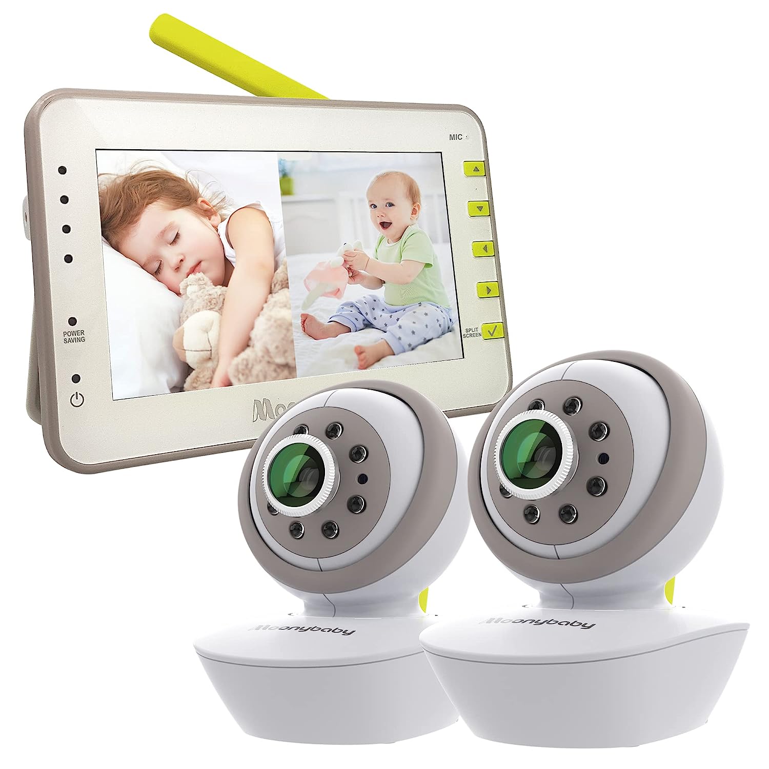 Moonybaby Split 55 Baby Monitor with 2 Cameras, Split [...]