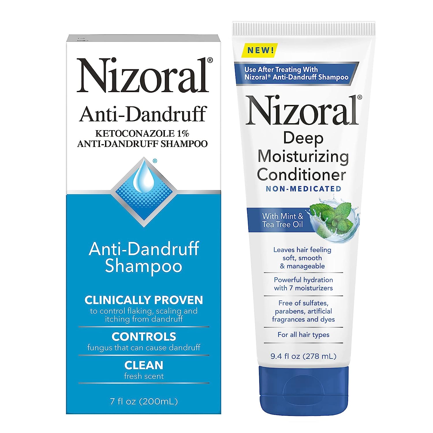 Nizoral Anti-Dandruff Shampoo, 7 oz + Deep [...]