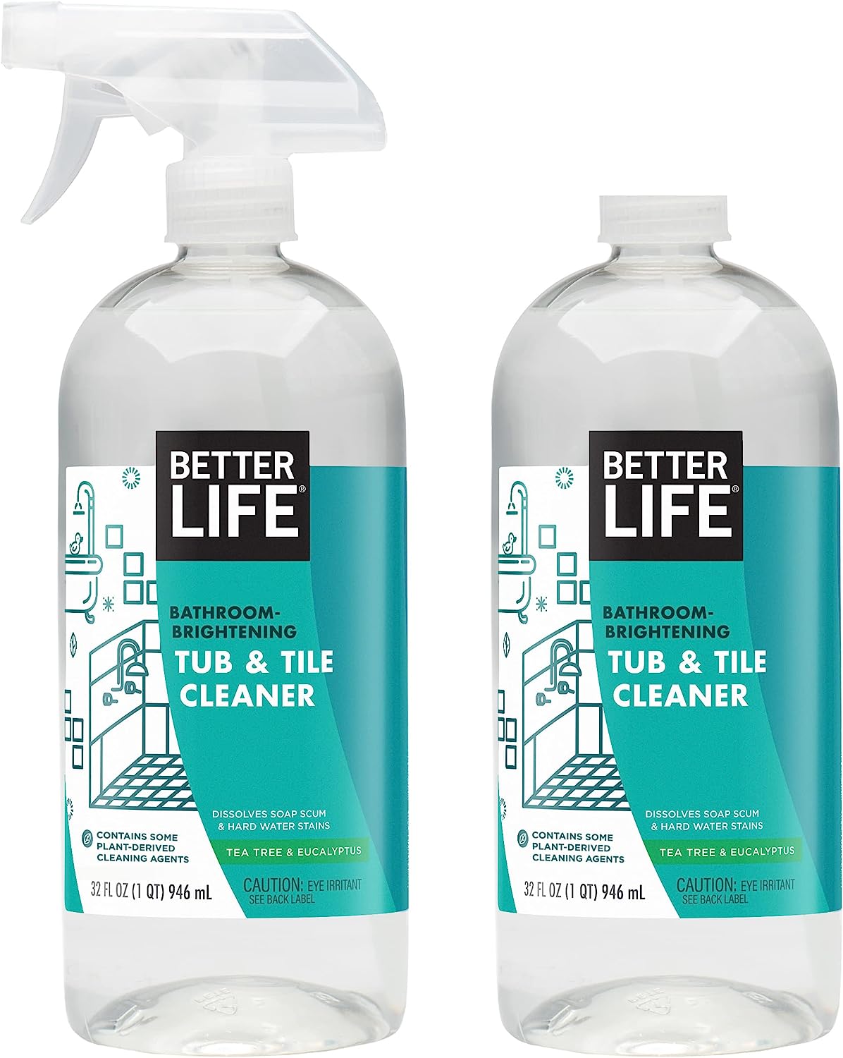 Better Life Natural Tub and Tile Cleaner, Tea Tree and [...]