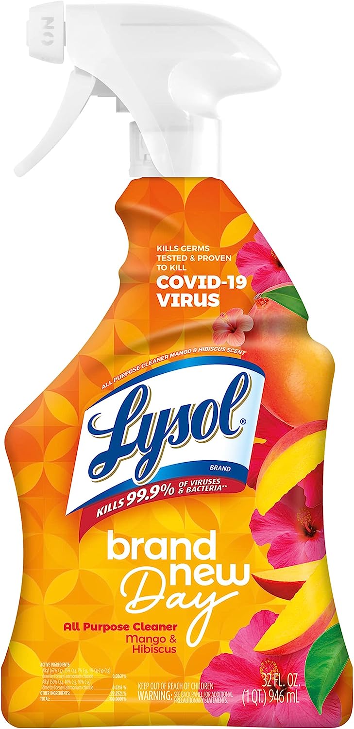 Lysol All-Purpose Cleaner, Sanitizing and Disinfecting [...]