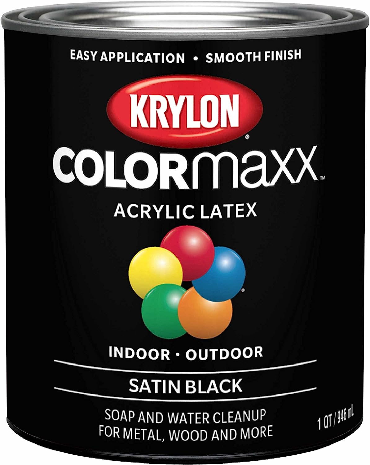 Krylon K05613007 COLORmaxx Acrylic Latex Brush On [...]