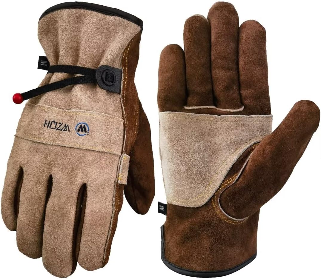 WZQH Leather Work Gloves for Men or Women. Large Glove [...]