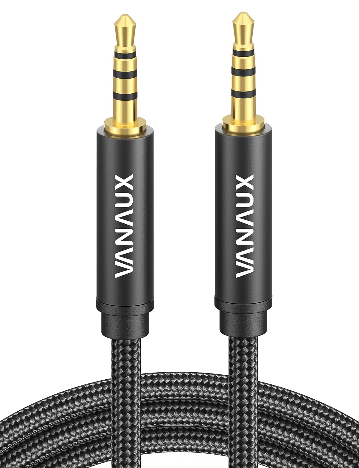 VANAUX TRRS 3.5mm Audio Cable Braided 4-Pole [...]