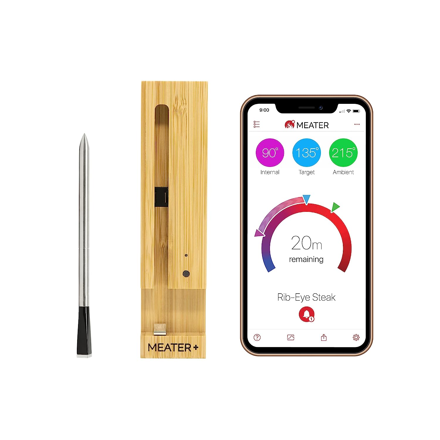 MEATER Plus: Wireless Smart Meat Thermometer | for [...]