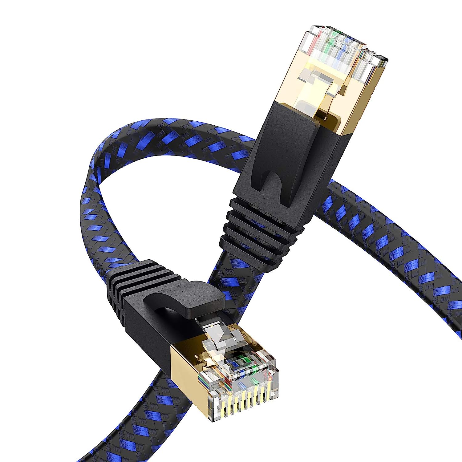 Ethernet Cable 20 ft, FXAVA Cat 7 Flat Ethernet Cable [...]