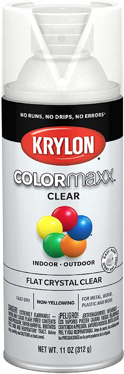 Krylon K05547007 COLORmaxx Acrylic Clear Finish for [...]