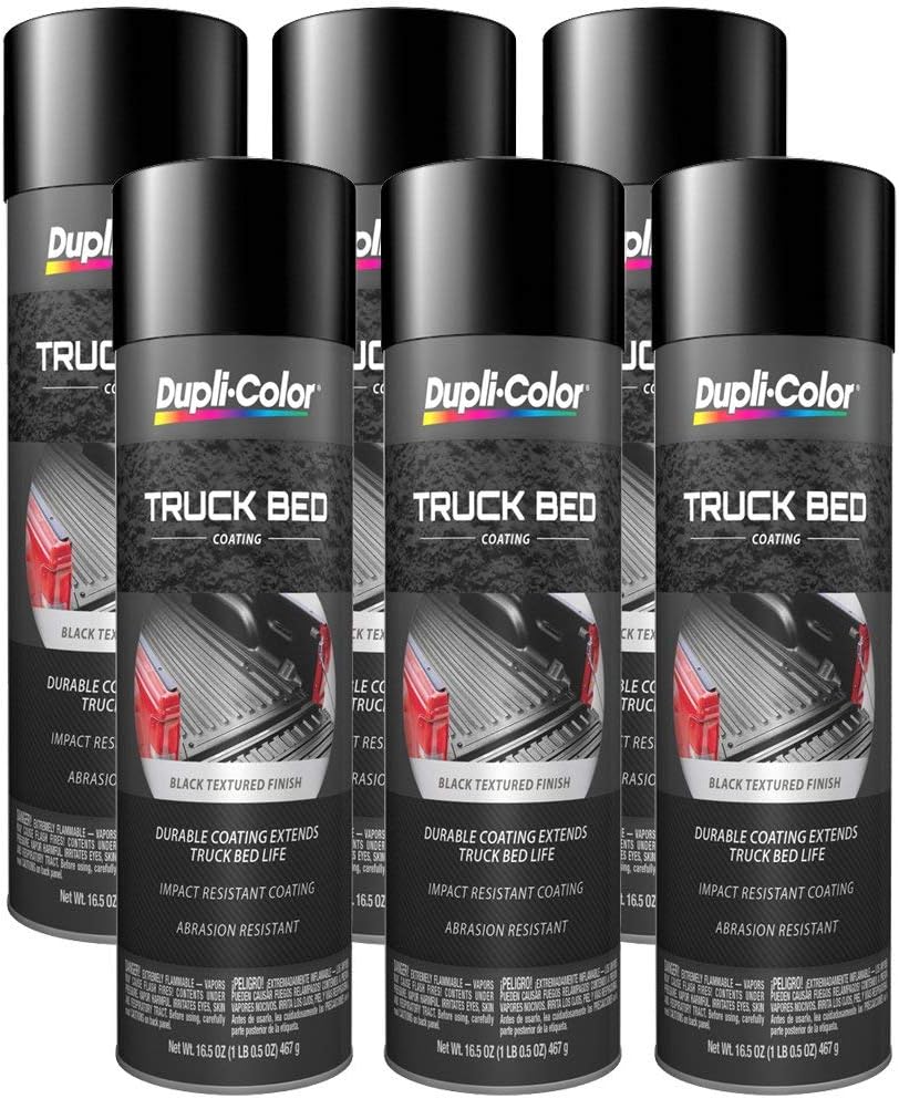 Dupli-Color (TR250-6 PK Black Truck Bed Coating - 16.5 [...]