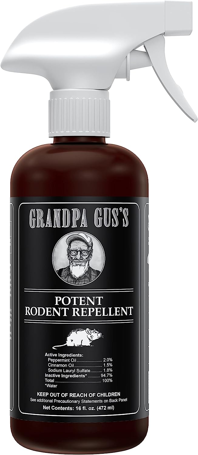 Grandpa Gus's Double-Potent Rodent Repellent Spray; [...]