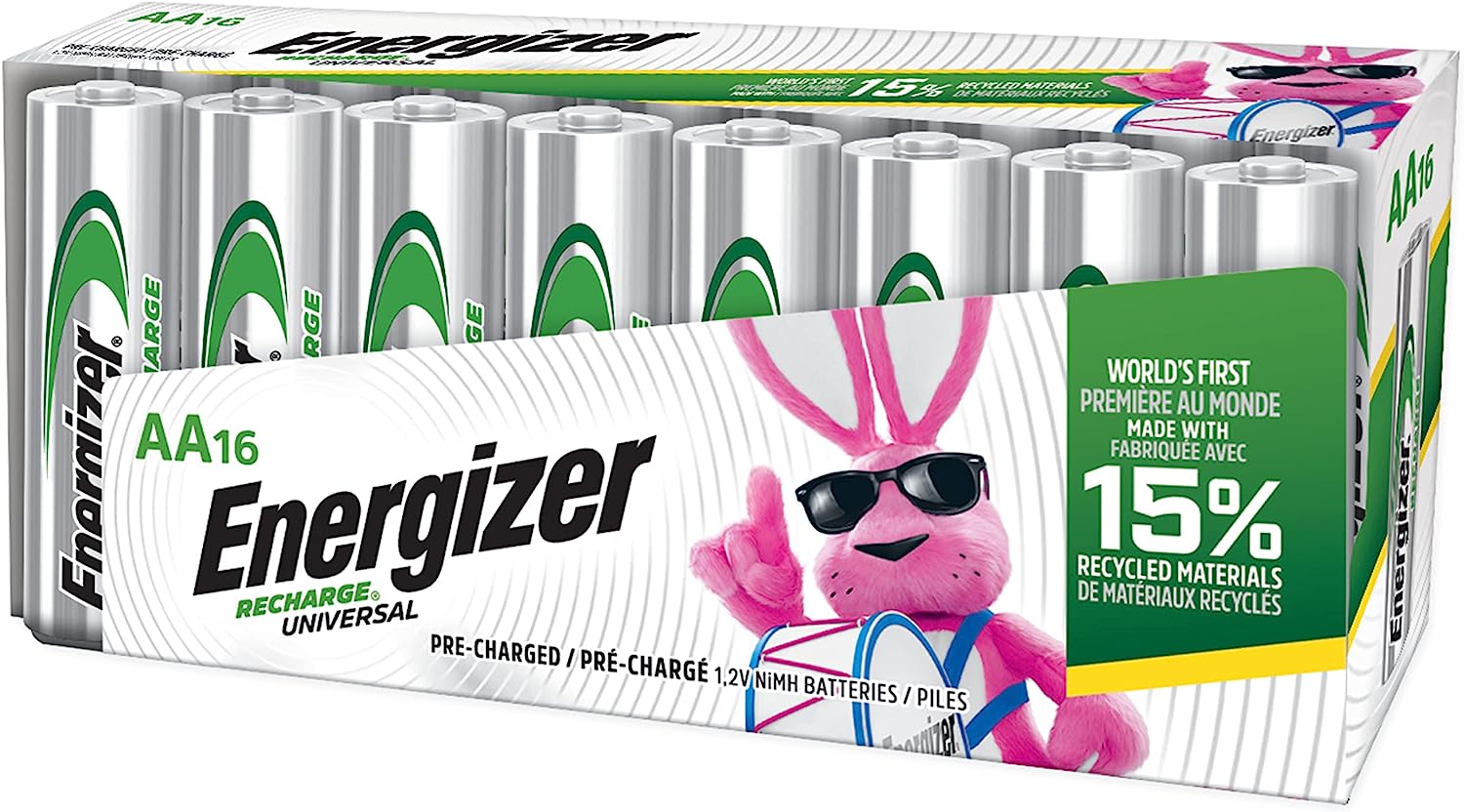 Energizer Rechargeable AA Batteries, Recharge [...]