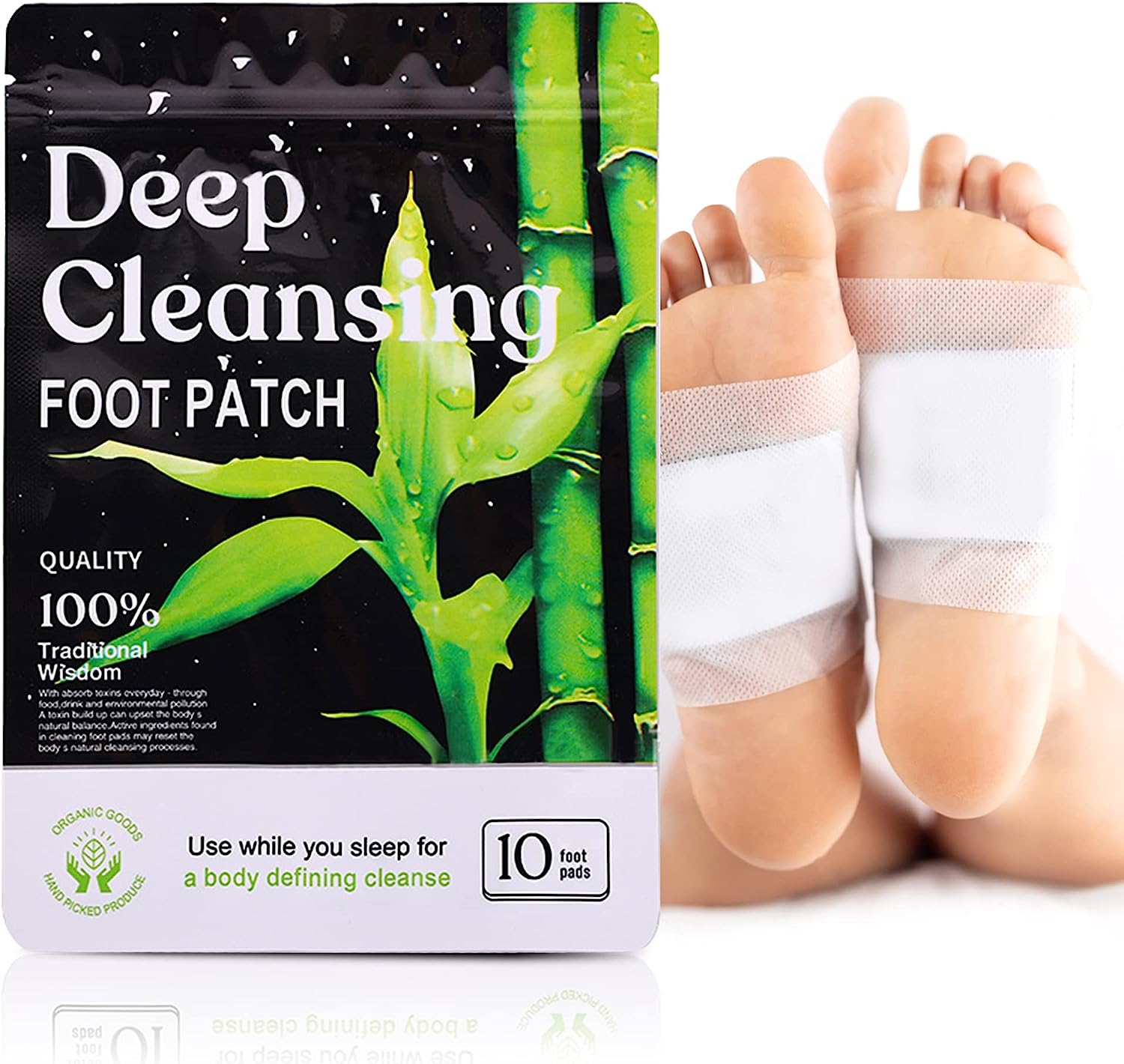 Foot Pads - Ginger Foot Pads - Deep Cleansing Foot [...]