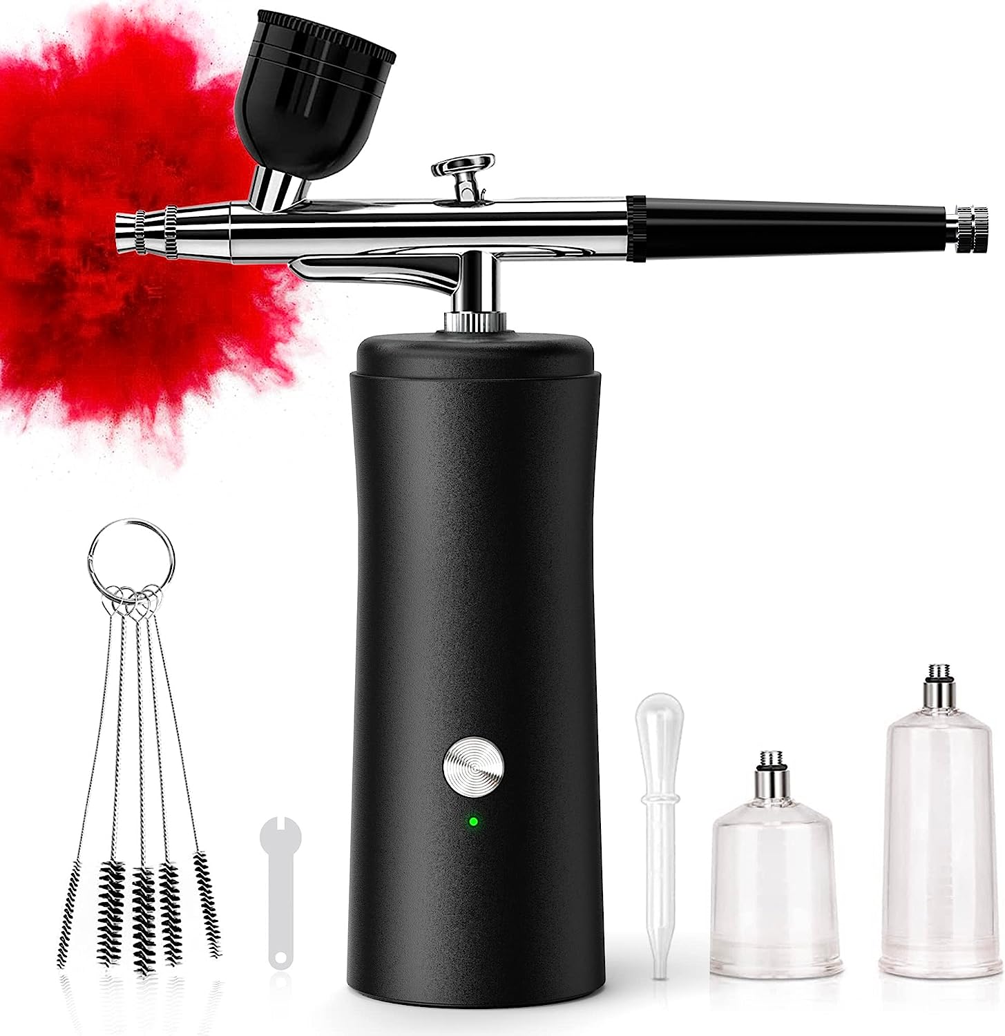 Airbrush Kit with Compressor,Cordless Air Brush Set [...]