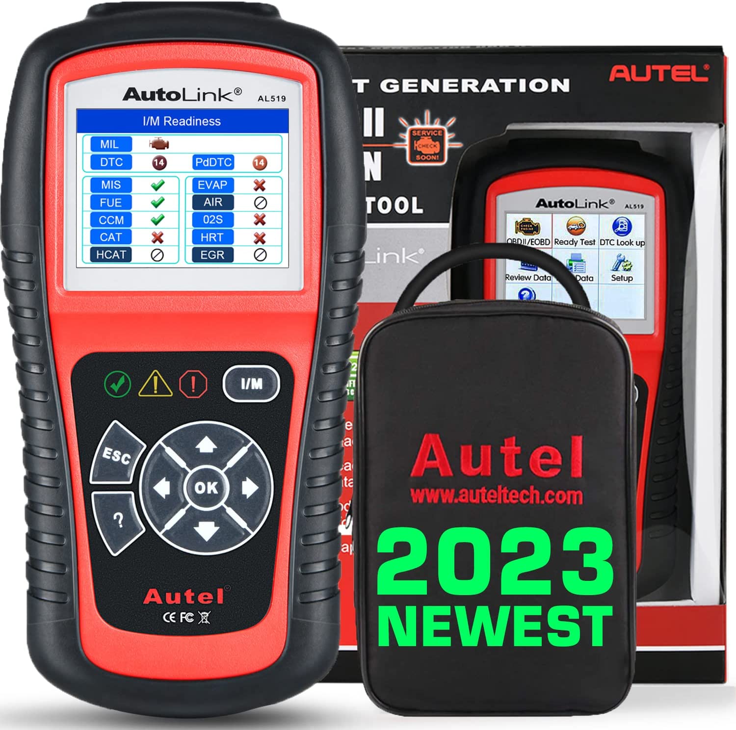 Autel AutoLink AL519 OBD2 Scanner Enhanced Mode 6 Car [...]