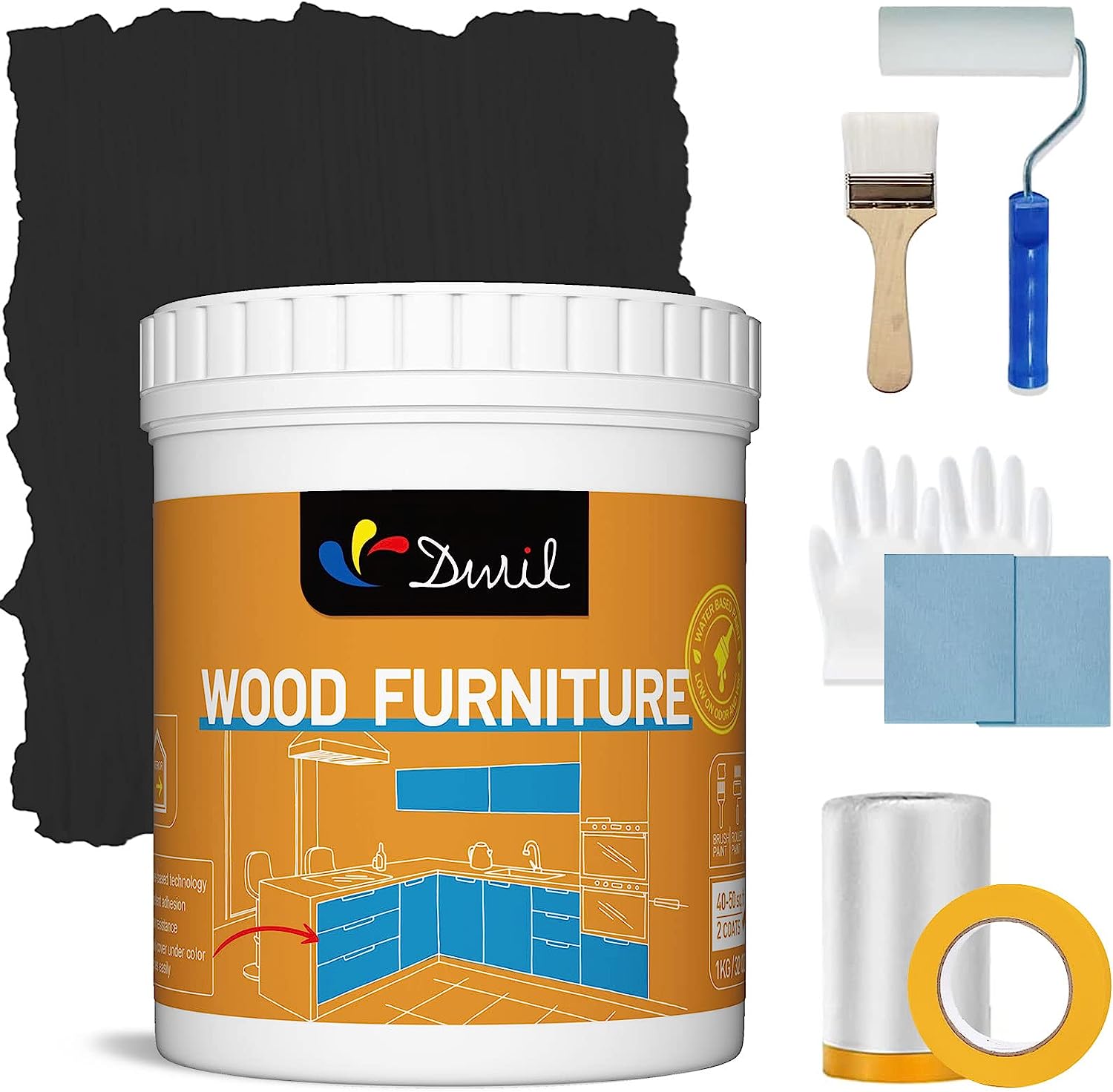 DWIL Acrylic Wood Paint for Furniture - Semi-Gloss [...]