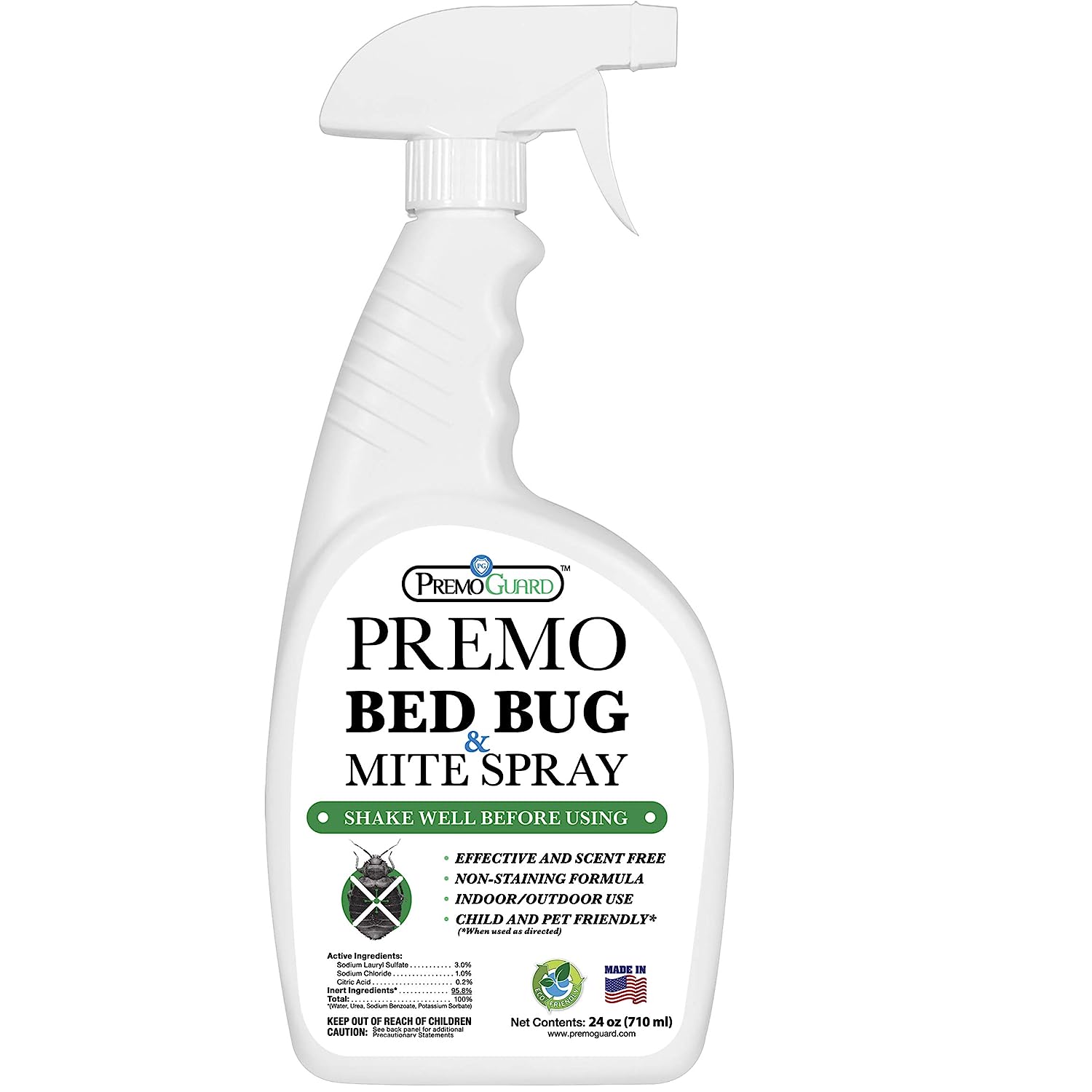 Bed Bug Spray Killer by Premo Guard – 24 oz – Fast [...]
